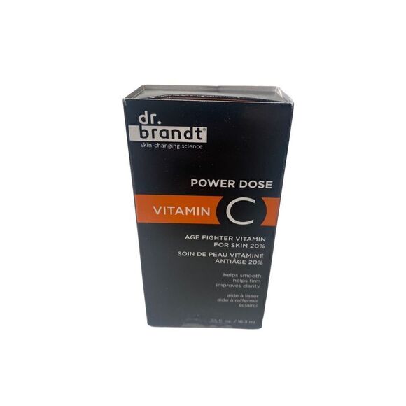 Dr. Brandt Power Dose Vitamin C Age Fighter .55oz 16.3ml Sealed - Picture 1 of 3